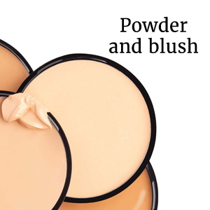 Powder and blush